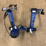 A Minoura RDA 850 indoor bicycle trainer