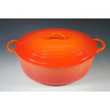 A Le Creuset casserole, 36 x 29 cm