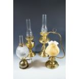 Four electric oil lamps