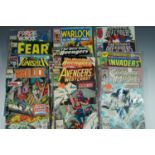 Marvel Comics, comprising "Captain Marvel" (No.1 Nov), "Alpha Flight" (No.39 Oct), "Power Pack" (