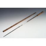 Antique sword stick (a/f)