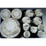 A quantity of Royal Doulton 'Clairmont' TC 1033 dinnerware approximately 56 pieces