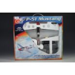 A P-51 Mustang remote control model aircraft