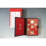 A cased Royal Canadian Mint 1973 coin set