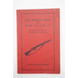 A Second World War military rifle training manual