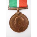 A Mercantile Marine medal to P Trickett