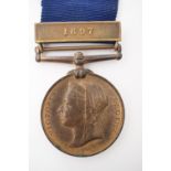 A Metropolitan Police 1887 Diamond Jubilee medal to PC G Keeler, Y Div