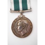 A George VI Royal Naval Reserve Long Service and Good Conduct Medal to 6796 C J L Fraser, Smn, RNR