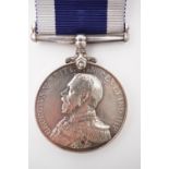 A George V Royal Navy Long Service and Good Conduct medal to K 4822 E J Hook, SPO, HMS Vivid