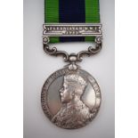 A George V India General Service medal with Afghanistan NWF 1919 clasp to Syce Nanga, Alwar Lcrs