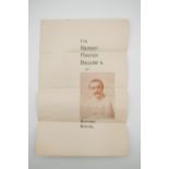 Rudyard Kipling, "The Absent-minded Beggar", Daily Mail Publishing Co. 1899, first edition, single