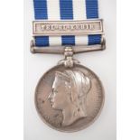 An Egypt 1882 medal with Tel-El-Kebir clasp engraved to Surgn A H Pearson B M D