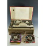 An E A R reel-to-reel tape recorder (a/f)