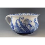 A Royal Doulton "Lily" pattern chamber pot