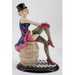 A Kevin Francis limited edition Marlene Dietrich figurine in original carton