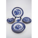 Coalport willow pattern wares