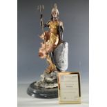 A Royal Mint Classics limited edition cast figure of Britannia, 35 cm