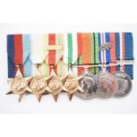 A Second World War campaign medal group