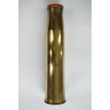 A 1980s Naval artillery shell case, 70 cm