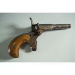 An antique starting pistol