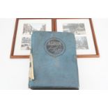 A 19th Century postcard album containing approximately 250 postcards largely of a sentimental