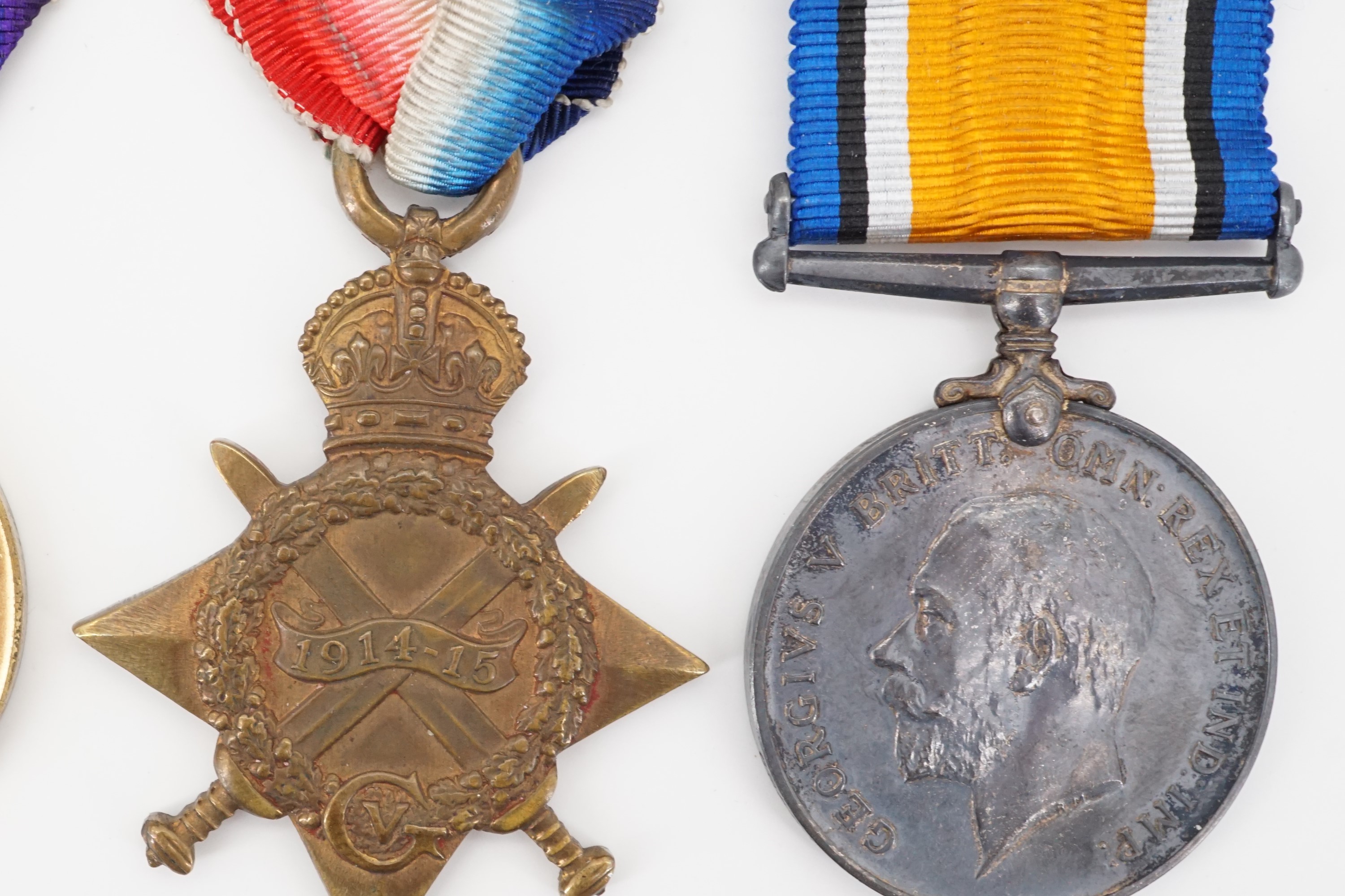 1914-15 Star, British War and Victory medals to 60554, Dvr W H Bolton, RE, with issue documents etc - Image 3 of 7
