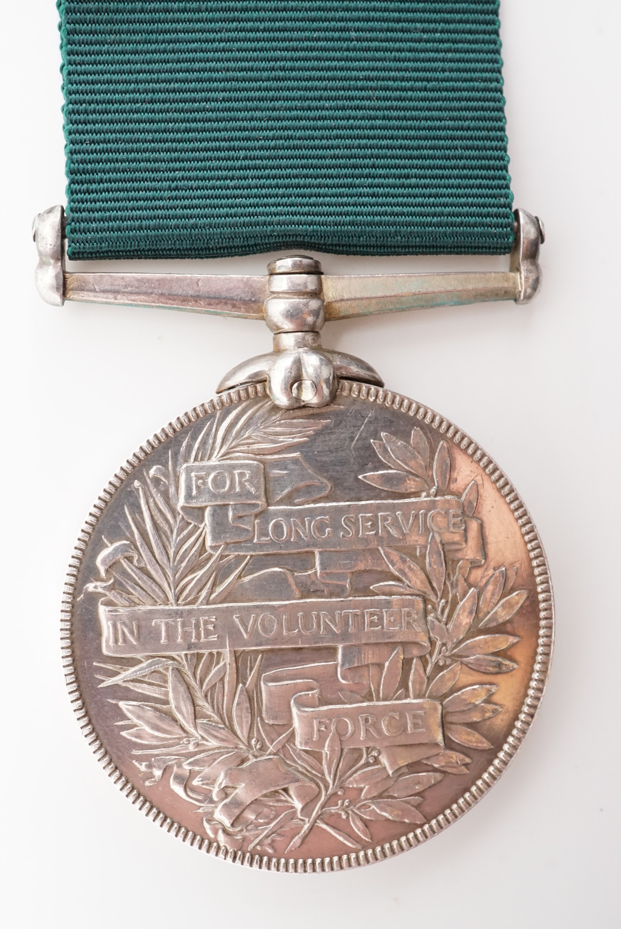 A Victorian Volunteer Long Service medal, (un-named) - Image 2 of 2