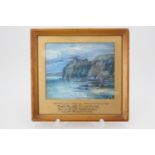 (19th Century) "Tantallon Castle, Haddingtonshire", in the manner of Reginald F. Hallward,