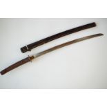 A late Second Word War Japanese Army officer's sword