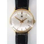 A Tissot Visodate Seastar Seven rolled gold manual-wind wrist watch, circa 1960s, 35 mm, running