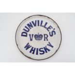 [Breweriana] A Victorian Dunville's Whisky enamelled bar / pub tray, manufactured by Richard