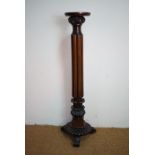 A William IV mahogany torchere, 136 cm