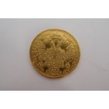 A 1915 Austrian 1 Ducat gold coin