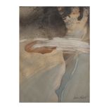 Jordi Andreu Fresquet (Badalona, 1940) Bailarina. Técnica mixta sobre papel. Firmado. 26 x 20 cm.