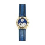 Reloj Baume & Mercier Transpacific de pulsera para señora. En oro y correa de piel. Ref. 2417151.