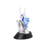 Isadora. Colección "Magic of dance". Figura en cristal de Swarovski tallado y facetado sobre peana