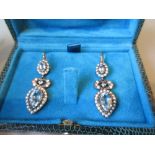 Pair of topaz,