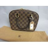 Louis Vuitton Damier Ebene canvas Sarria Mini bag,