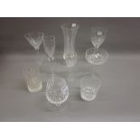 20th Century Stuart cut glass part drinking set