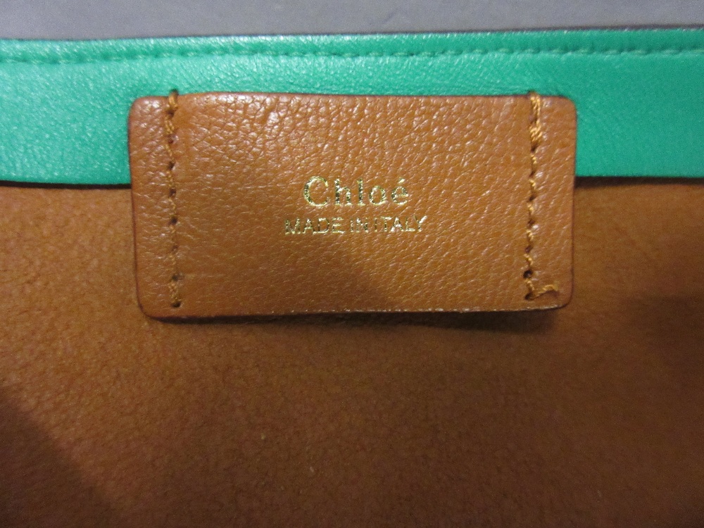 Chloe large Dilan shopper tote in hazel brown lambskin leather, - Image 3 of 5