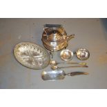 Plated spirit kettle,