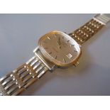 Gentleman's Rotary 9ct gold cased wristwatch,