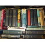 Small group of approximately twenty nautical related books,