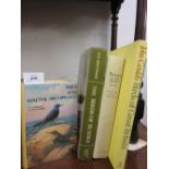 Four books on birds, ' Birds of the Maltese Archipelago ', ' Birds of Burma ',