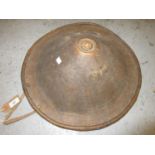 Antique African animal skin shield