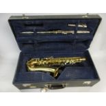 Conn Alto saxophone, serial No. M272312A, in a fitted case with mouthpiece etc, together with a