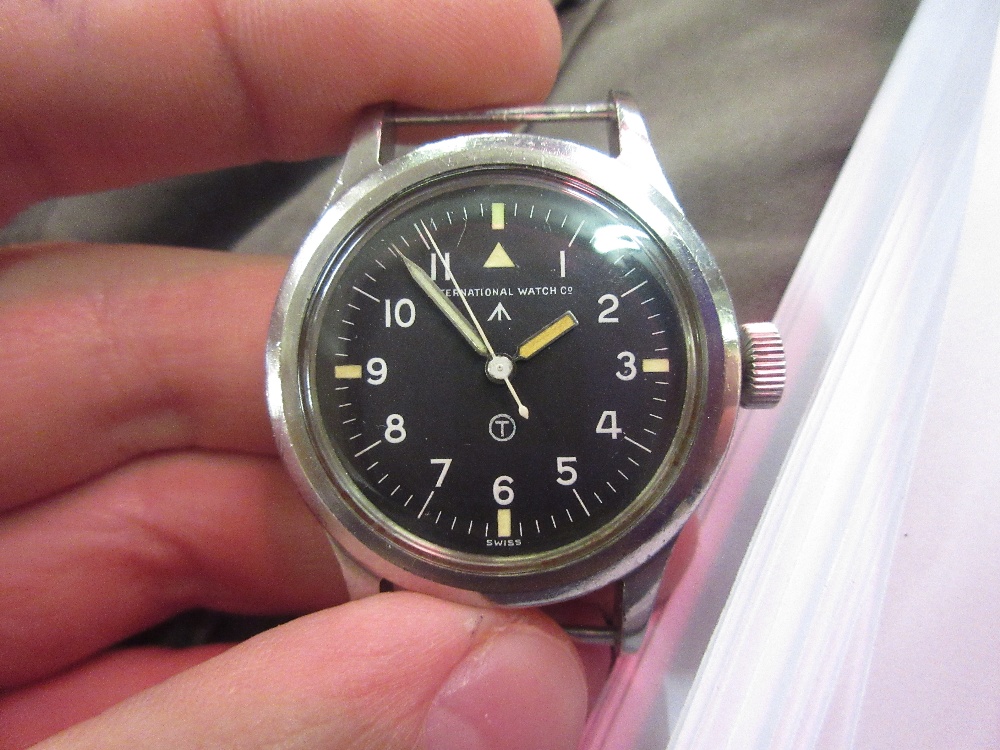 Rare International Watch Co., I.W.C. Mark 11, British Military issue wristwatch, circa 1948, the - Image 8 of 10