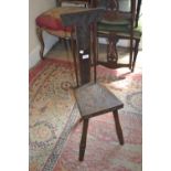 Mid 20th Century spinning chair by Ben Setter of Totnes