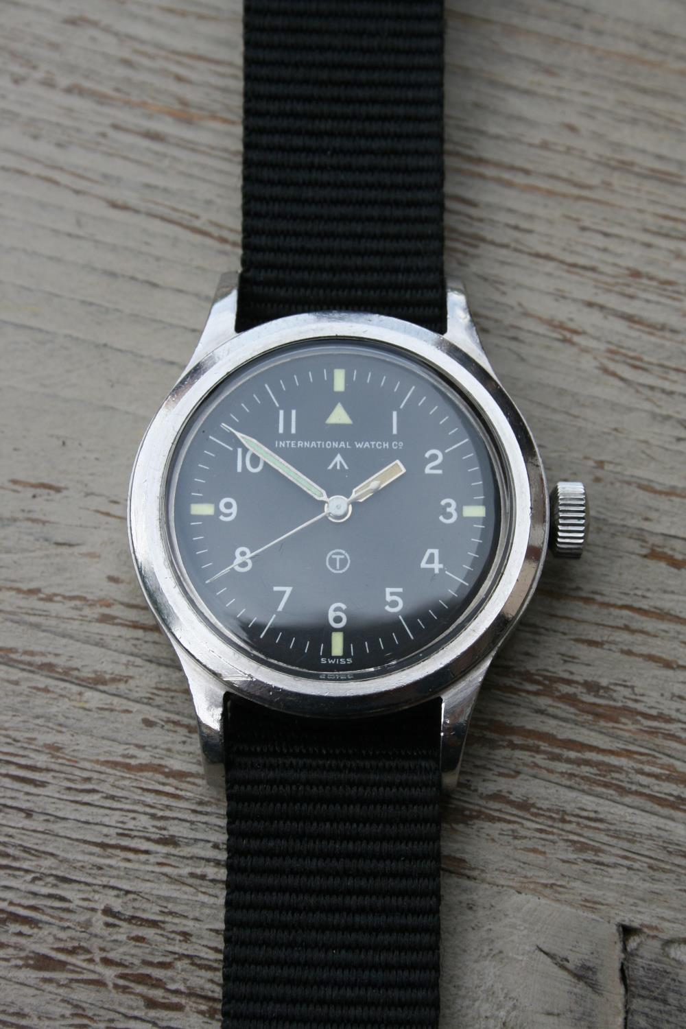 Rare International Watch Co., I.W.C. Mark 11, British Military issue wristwatch, circa 1948, the