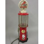 Jolly Good Industries Inc. drinks dispenser in the form of a gasoline pump, marked ' Roar with